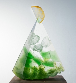 Tranche de vie, hauteur 53 cm