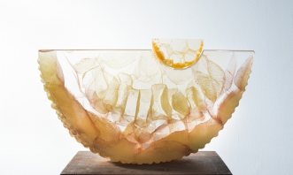 Tranche de vie, hauteur 32 cm